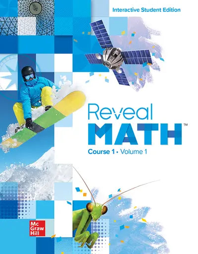 Reveal Math, Course 1, Interactive Stbk 2020, Volume 1 (ISBN 9780076673728)