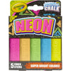TIZA JUMBO CRAYOLA COLOR NEON 5 PCS