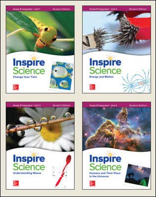 Inspire Science: Integrated Grade 8 © 2020 Sbtk (4 Unit) Bundle