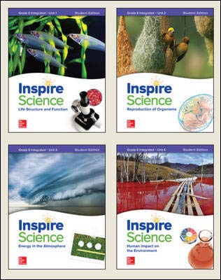 Inspire Science: Integrated Grade 6 © 2020 Sbtk (4 Unit) Bundle