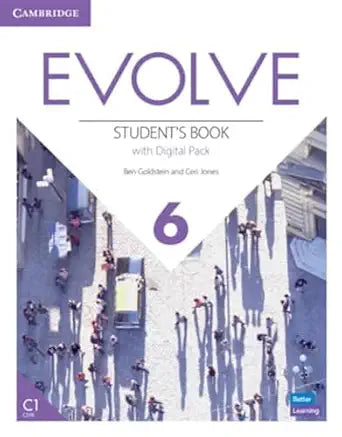 Evolve Student's Book with Digital Pack Level 6