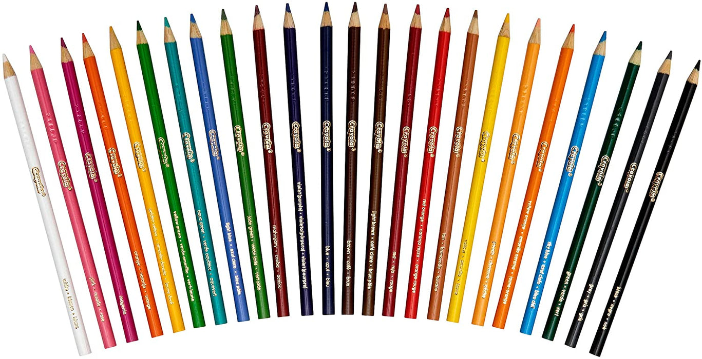 Lápices de colores de 24 colores crayola