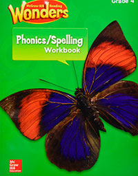 WONDERS: PHONICS & SPELLING WORKBOOK GR 4