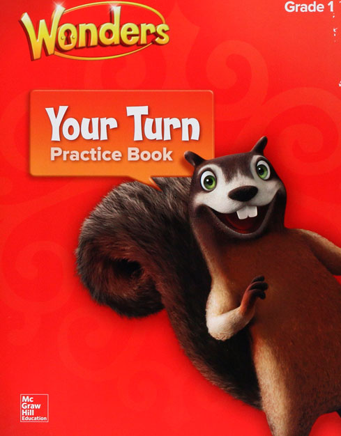 READING WONDERS 2017 YOUR TURN PRACT BK GR-1