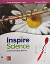 Inspire Science: Grade 8, Stbk Unit 3
