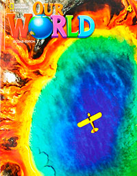 OUR WORLD AME 4 STBK 2 ED.+ ONLINE PRACT STCKR CD