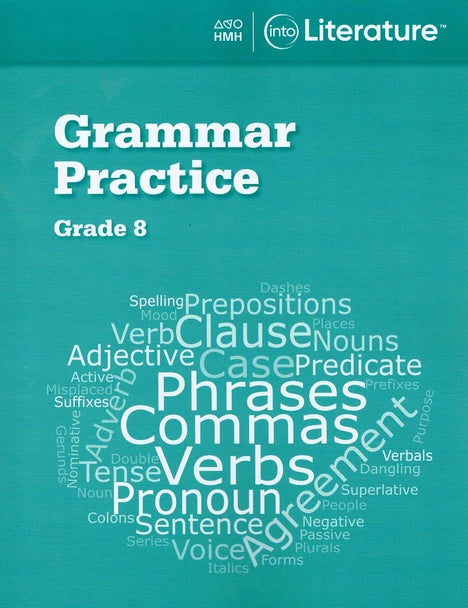 Into Literature Grammar Practice Workbook Grade 8