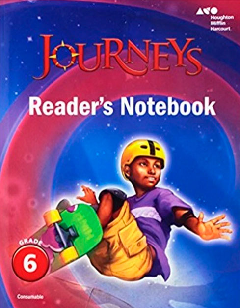 Journeys Reader 2017 Notebook Gr 6