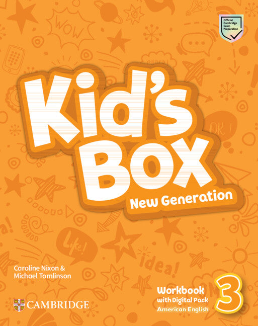 American Kid's Box 3ed Workbook with Digital Pack Level 3