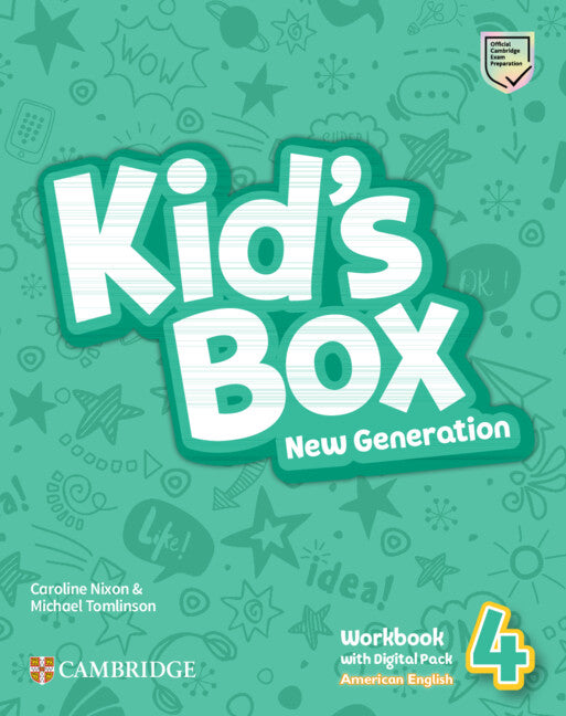 American Kid's Box 3ed Workbook with Digital Pack Level 4