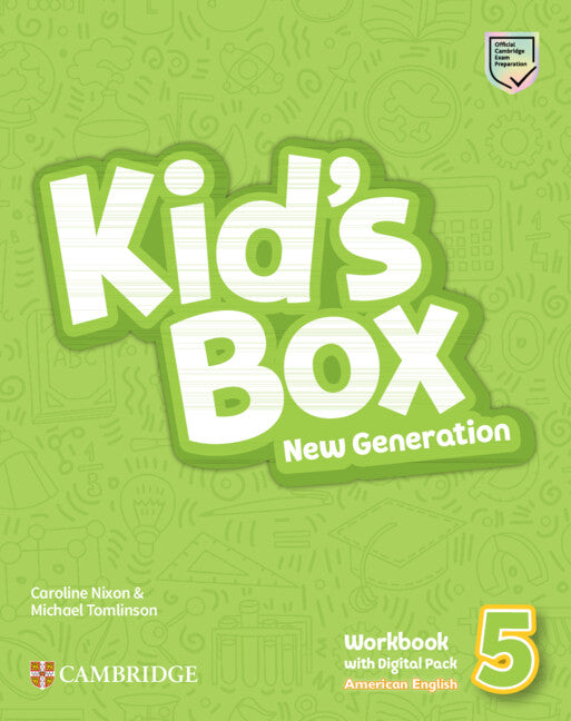 American Kid's Box 3ed Workbook with Digital Pack Level 5