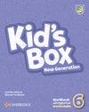 American Kid's Box 3ed Workbook with Digital Pack Level 6