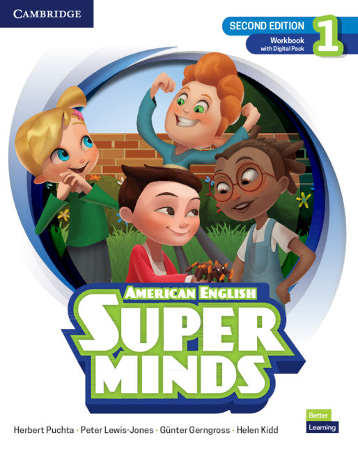 American English Super Minds 2ed Wbk W/Digital Pack Level 1
