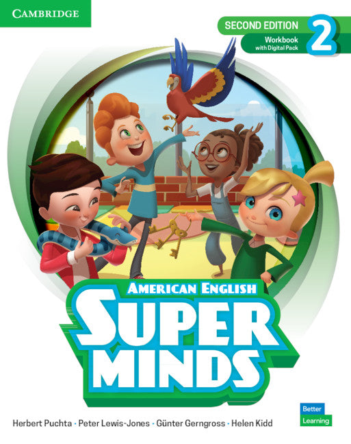 American English Super Minds 2ed Wbk W/Digital Pack Level 2
