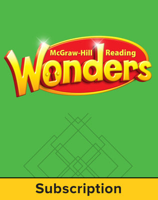 Wonders Grade 4 Student Workspace, 1-Year Subscription