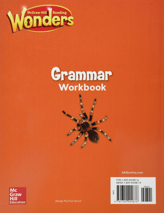 WONDERS GRAMMAR WORKBOOK GR. 3