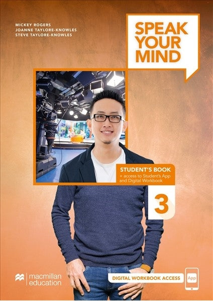 Speak Your Mind Level 3 Stbk + Wbk W/Stbk App+Access To Digital Wbk (ISBN 9781380031358)