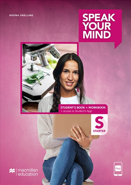 Speak Your Mind Level Starter Stbk + Wbk W/Stbk App+Access To Digital Wbk (ISBN 9781380036667)