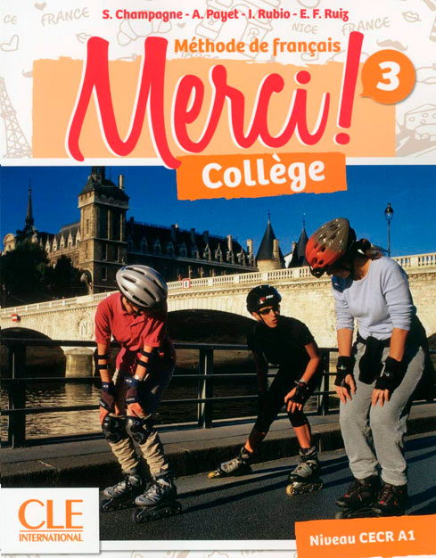 Merci College 3 Eleve + Exercices + Dvd Cle