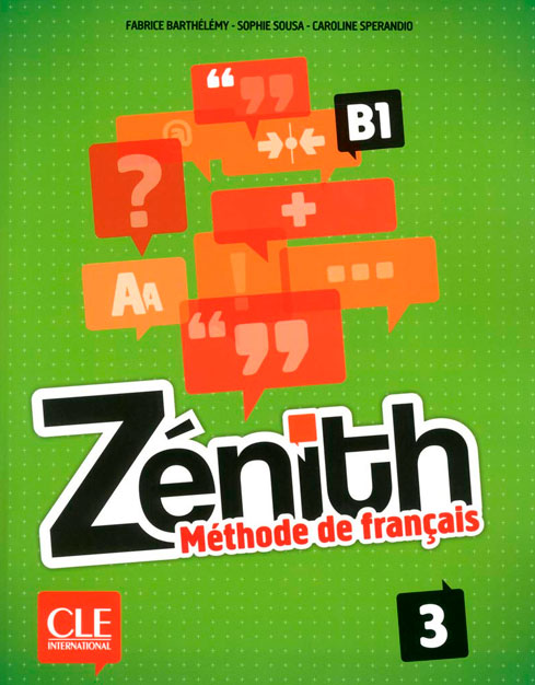 Zenith 3 N B1 2E Ed - Livre+Dvdr+Corr+Trans - M Adul