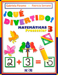 QUE DIVERTIDO, MATEMATICAS PREESCOLAR 3 3A ED