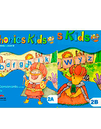 Phonics Kids 2A + 2B Student Book + Audio Cd + Dvd