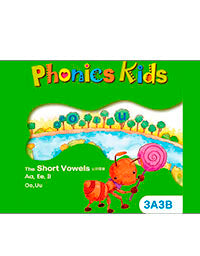 Phonics Kids 3A + 3B Student Book + Audio Cd + Dvd