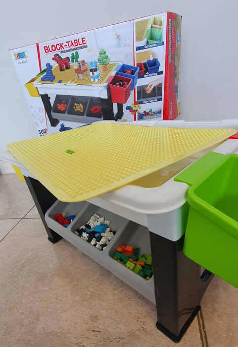 Mesa de lego para niños