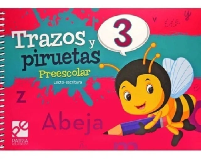 Trazos y piruetas Lecto-escritura Preescolar 3 (ISBN 9786077448747)