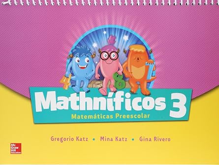 Mathnificos 3 Matematicas Preescolar+Licencia Blink