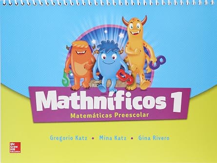 Mathnificos 1 Matematicas Preescolar+Licencia Blink